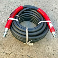 Legacy 2-Wire 6000 PSI Black Hose - 50' x 3/8" ID 