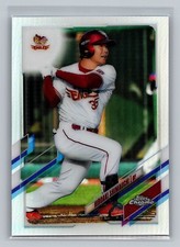 Hiroaki Shimauchi 2021 Topps Chrome NPB REFRACTOR #169 Baseball Card RC Rookie