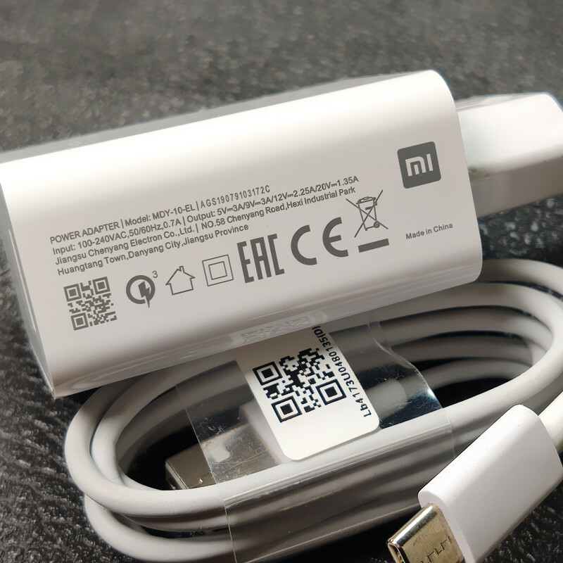 Adapter Fast Charging 18w Xiaomi 18 Watt Charger Mi A3 18w Charger