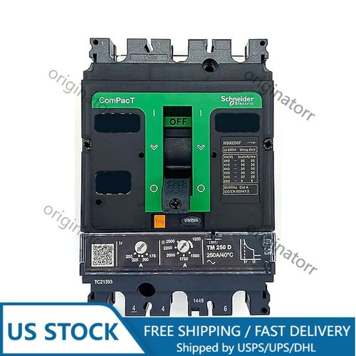C25F3TM250 Circuit breaker ComPacT NSX250F 36kA/415VAC 3poles TMD trip unit 250A
