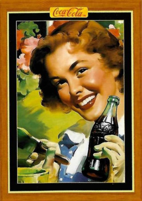 TCC 345 The Coca-Cola Collection Serie 4 Trading Card No. 345