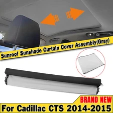 1x Car Gray Sunroof Sunshade Curtain Cover Kit For Cadillac CTS 2014-2015 CO