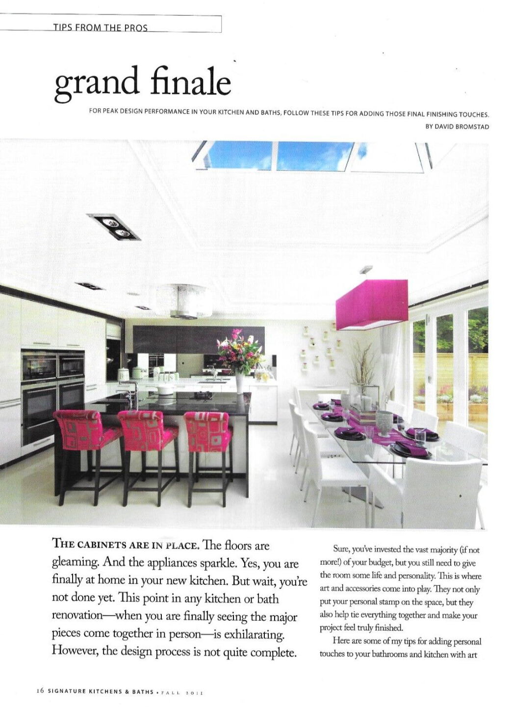 Signature Kitchens And Baths Magazine Annual Design Awards Issue