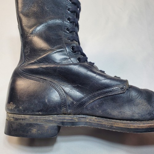US Military Combat SLIPKNOT schwarzer Lederstiefel Herren Gr. 10N BF Goodrich Conmar - Bild 12 von 24