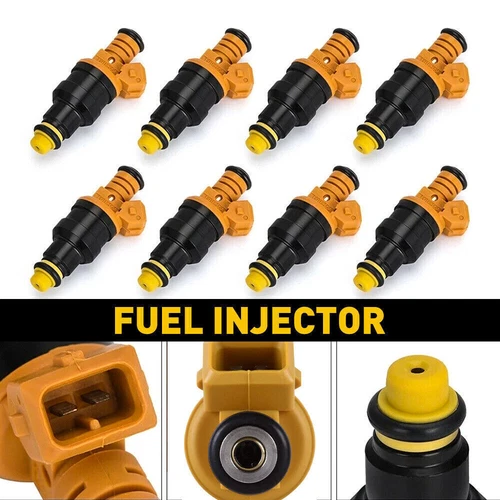 Set of 8 Flow 0280150943 Fuel Injectors for Ford 4.6 5.0 5.4 5.8 0280150939