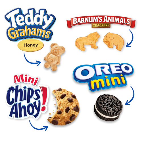 Nabisco Team Favorites Variety Pack, OREO Mini, CHIPS AHOY! Mini, Teddy Grahams - Picture 4 of 12
