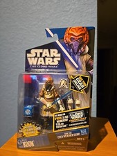 Star Wars Clone Wars PLO KOON Action Figure Cold Weather CW53 Hasbro 2011 NEW