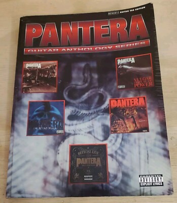 Pantera Guitar Anthology Series - Authentic GUITAR-TAB Edition 1998 Warner Bros.