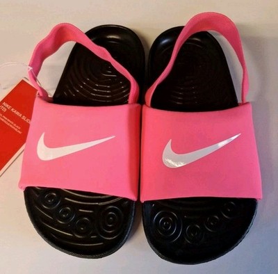 Nike Kawa Slides Baby/Toddler   Pink (BV1094-610), Size 10C