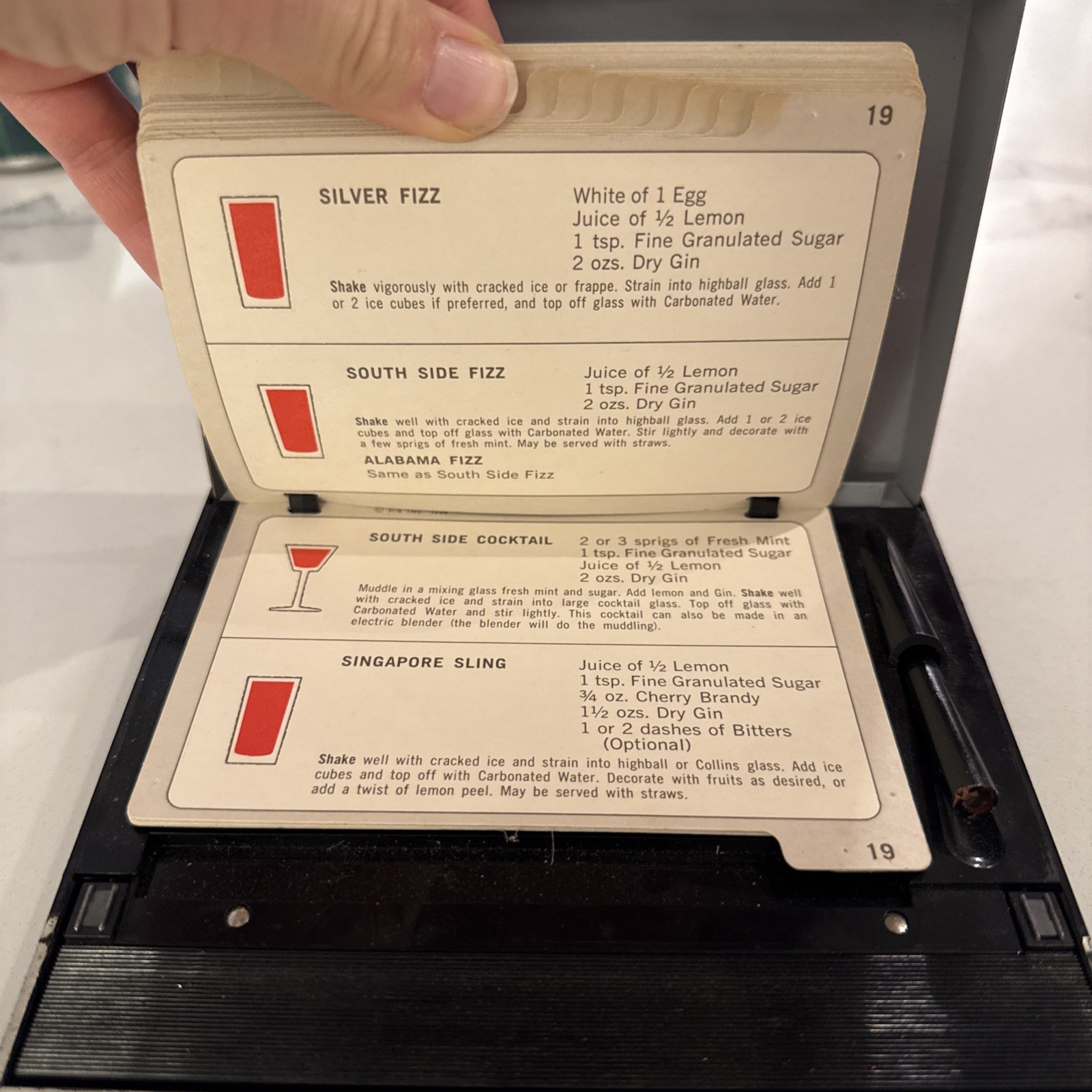 Vintage 1960s Park Sherman Mixers Index