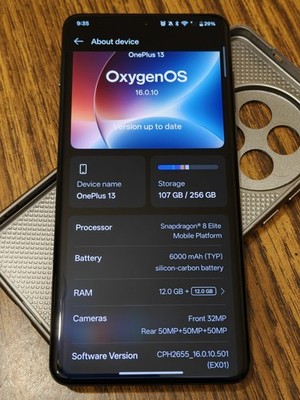 OnePlus 13 Black Eclipse 12GB 256GB US Unlocked CPH2655 EXCELLENT CONDITION