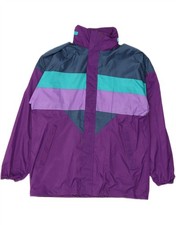 VINTAGE Herren Regenjacke UK 38 Medium Lila C...