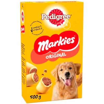 Pedigree Markies - Kekse Hundeleckerli mit Markknochen, 12 x 500g