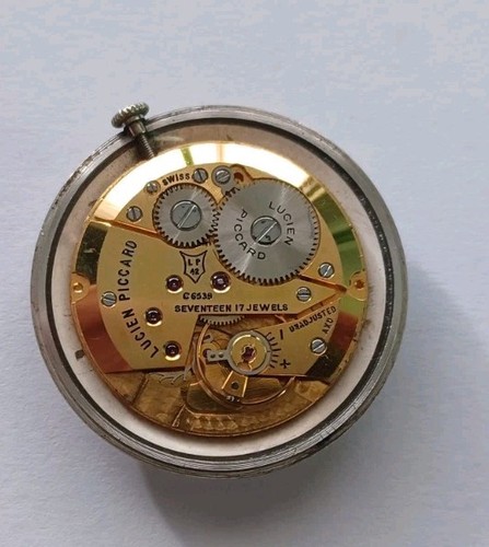 14k Solid Gold Lucien Piccard. LP 42. C6539. 17 Jewels. Working. Vintage - Picture 15 of 19