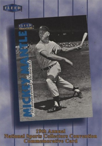 2000 Fleer Greats of the Game - Mickey Mantle #1 | eBay