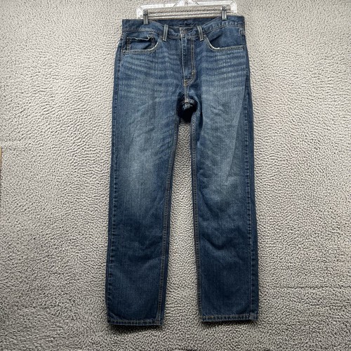 Levi's 559 straight denim pants for men, size W36 cotton blue type Vintage Second Hand