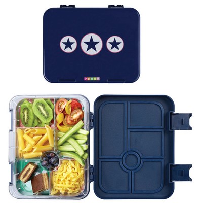 Brotdose Kinder mit Fächern Bento Box Auslaufsicher Lunchbox Mit 5 Fächern Penny