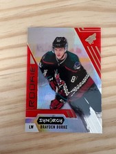 2020-21 Synergy Red Codes #100 Brayden Burke - Arizona Coyotes