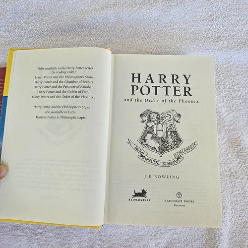 Harry Potter and The Order of The Phoenix First Canadian Edition HC/DJ/2003 READ - Picture 20 of 24