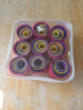 Hair Curler Roller Set Plastic Mixed Color Size Beauty School Cosmetology