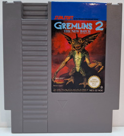 Gremlins 2: The New Batch / Nintendo NES / English / 1991 / Without Manual / OVP