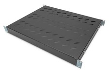 DIGITUS Shelf  Variable depth  For fixed installation  19inch  1U  Load capac...