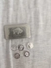 1 Troy oz Silver, And 5 Grams Of Silver