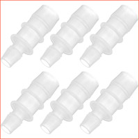 Schlauchverbinder 6 StüCk Kunststoff 9,5 X 51,1 Mm Fitting ReduzierstüCk FüR