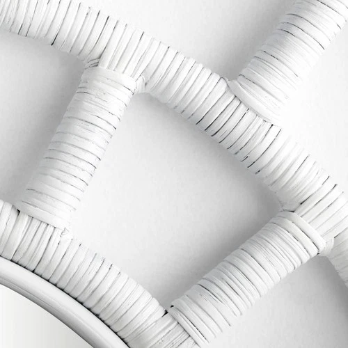 Cyan Design 11696 Comoros White Mirror, Small - Picture 3 of 3