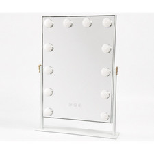 Hollywood 12 LED Vanity Makeup Mirror with Lights & Touch Controls