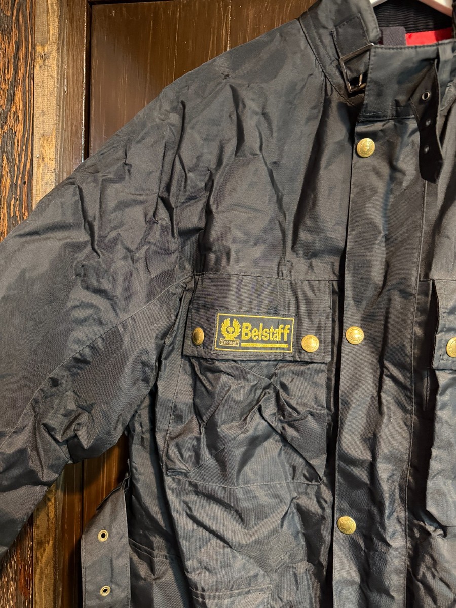 Vintage Belstaff Trialmaster XL.500 - Nylon - Size M | eBay