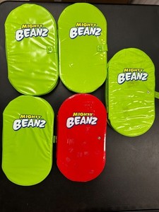 Huge Lot of 5 Vintage MIGHTY BEANZ Cases *No Beanz Included*