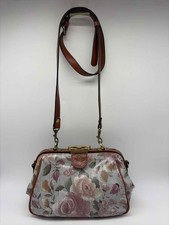 Pre-Owned Patricia Nash Blue Floral Crossbody