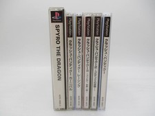 PS1 Crash Bandicoot 1 2 3 Racing Carnival Spyro the Dragon Japan Import