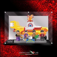 TECA IN PLEXIGLASS ACRILICO-SHOWCASE-TECA PER SET LEGO® 21306-YELLOW SUBMARINE-