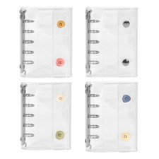 1x Reusable Sticker Book Collecting Sticker Binder M5 PVC Clear Collection Album