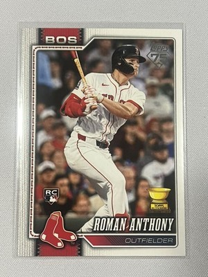 Topps 2026 rookie All-Star Cup Roman Anthony #189 Red Sox