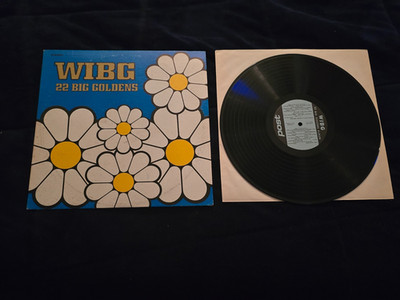VARIOUS ARTISTS ~  WIBG 22 BIG GOLDENS LP ~  WIBBAGE ~ POST RECORDS ~ VG+