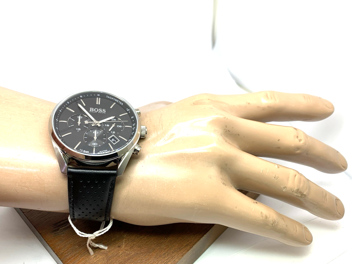 ドレミ　　　　　　　　　　　　　　　HUGO BOSS Hugo Boss Men's Watch 1513816 Quartz Chronograph Black Dial