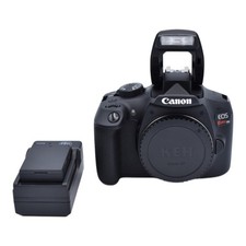 Canon EOS Rebel T6 Digital DSLR Camera Body With Battery and Charger AS IS