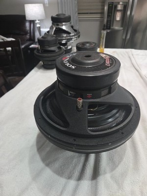 KICKER SOLO-BARIC S12D 4 OHM SUBWOOFER OLD SCHOOL USED (2) WORK