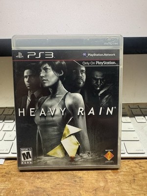 Heavy Rain (Sony PlayStation 3, 2010) Complete With Manual CIB