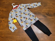 NWT Kids Size 6 Disney Junior Mickey Mouse Long Sleeve Shirt Pants Comfy Set