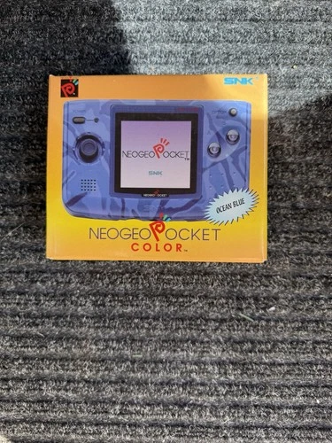 Neo Geo Pocket Color SNK Console Camouflage Blue Tested