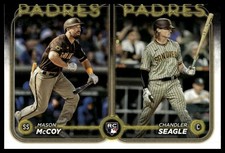 2024 Topps Update #US227 Chandler Seagle / Mason McCoy RCOM, RC