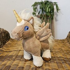 Neopets Brown Uni Plush 2004 Unicorn Horse