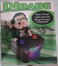DJ Babe Musical Electronic Toy Plays 5 Songs with Lights and Movements