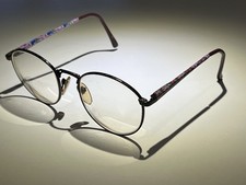 Vintage Picone Sport Eyeglass Frames By Society Optiks P469 263 Vibrant Floral