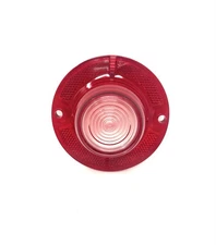 Back Up Tail Lamp Light Lens 1962 Chevrolet Red Body Clear Center