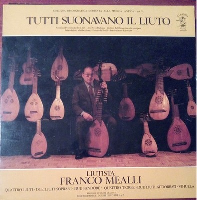 LP FRANCO MEALLI, VARIO Tutti Suonavano Il L COLP3624 Classico Rec ITALY